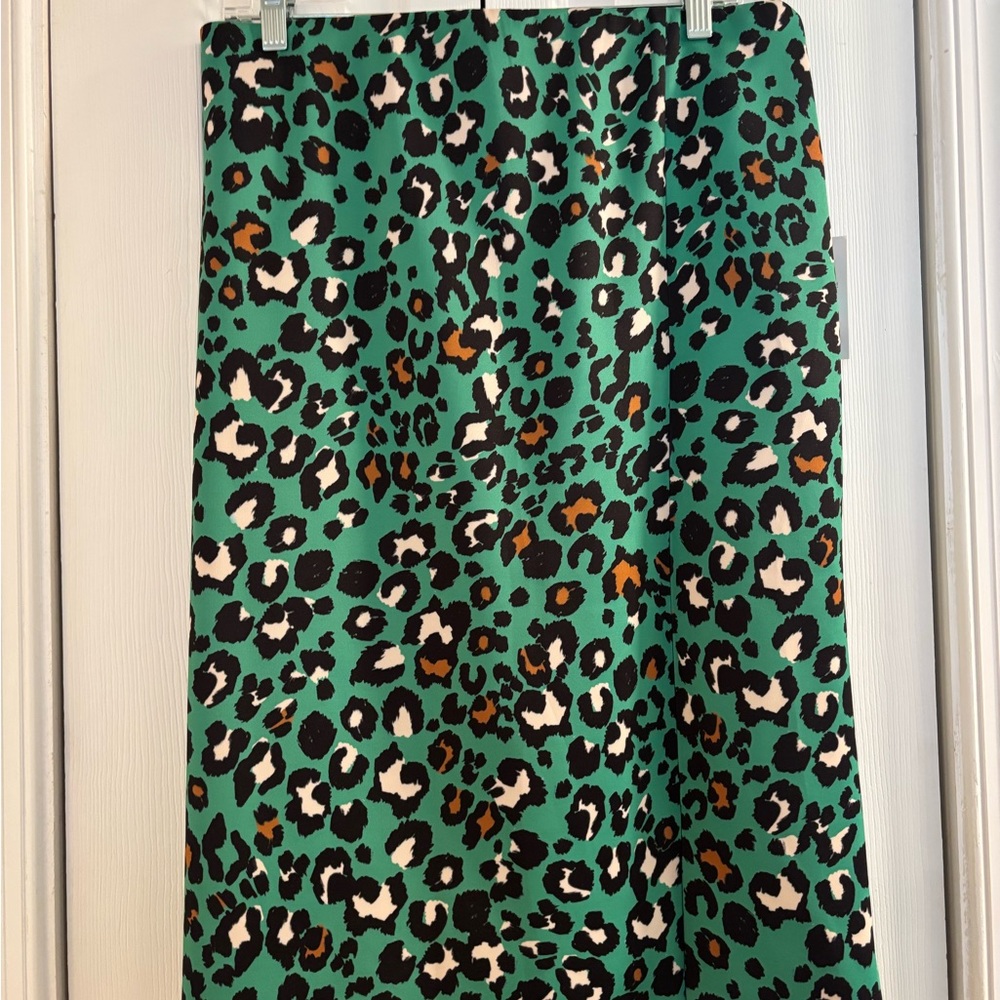 Eloquii leopard print pencil skirt